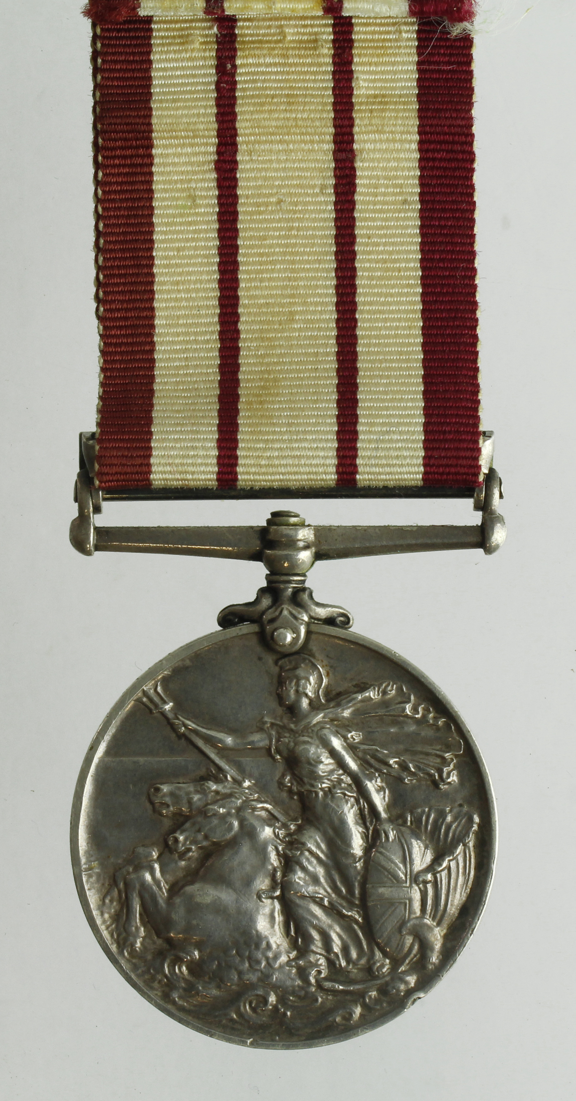 Naval General Service Medal GV with Persian Gulf 1909-1914 clasp (PO.14985 Lce Corpl E.Hudson RMLI - Bild 2 aus 2