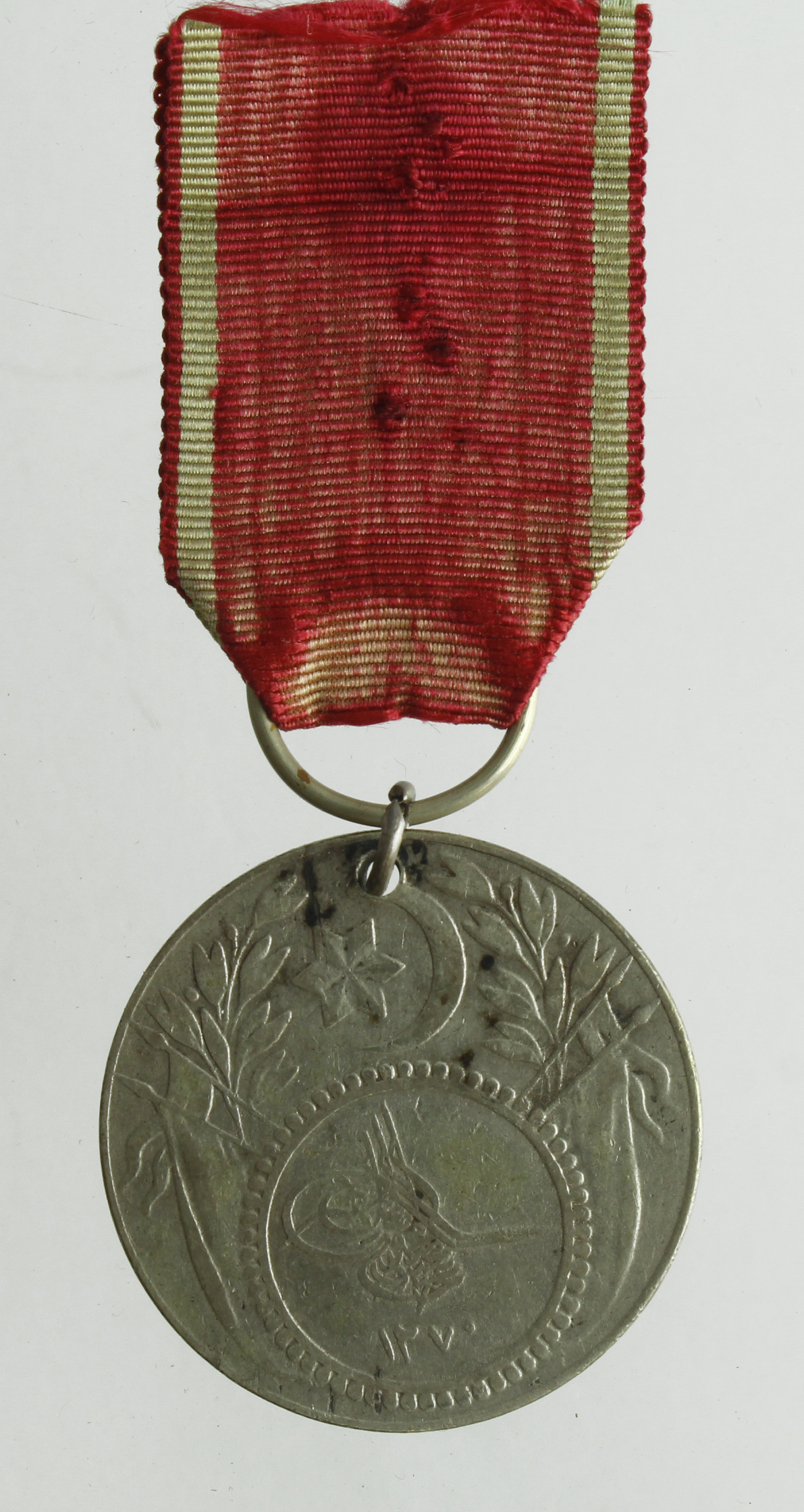 Turkish Medal for Glory 1853, silver - Image 2 of 2