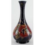 Moorcroft pomegranate pattern vase, makers marks and signed to base, height 21cm approx.