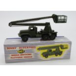 Dinky Supertoys, no. 667 'Missile Servicing Platform Vehicle', contained in original box