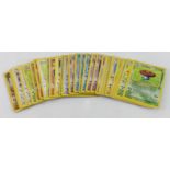 Pokemon. A collection of twenty-nine various Pokemon cards, including base set, jungle, fossil set