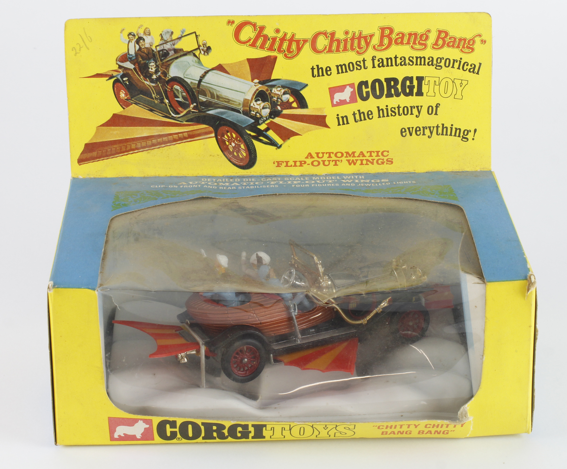 Corgi Toys, no. 266 'Chitty Chitty Bang Bang', contained in original box