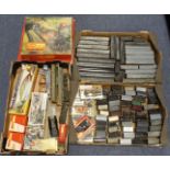 Model Railway. A collection of various OO gauge model railway, including two boxed Triang sets (