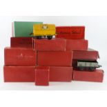 O Gauge. A collection of approximately thirty-two boxed Hornby O gauge model railway, including