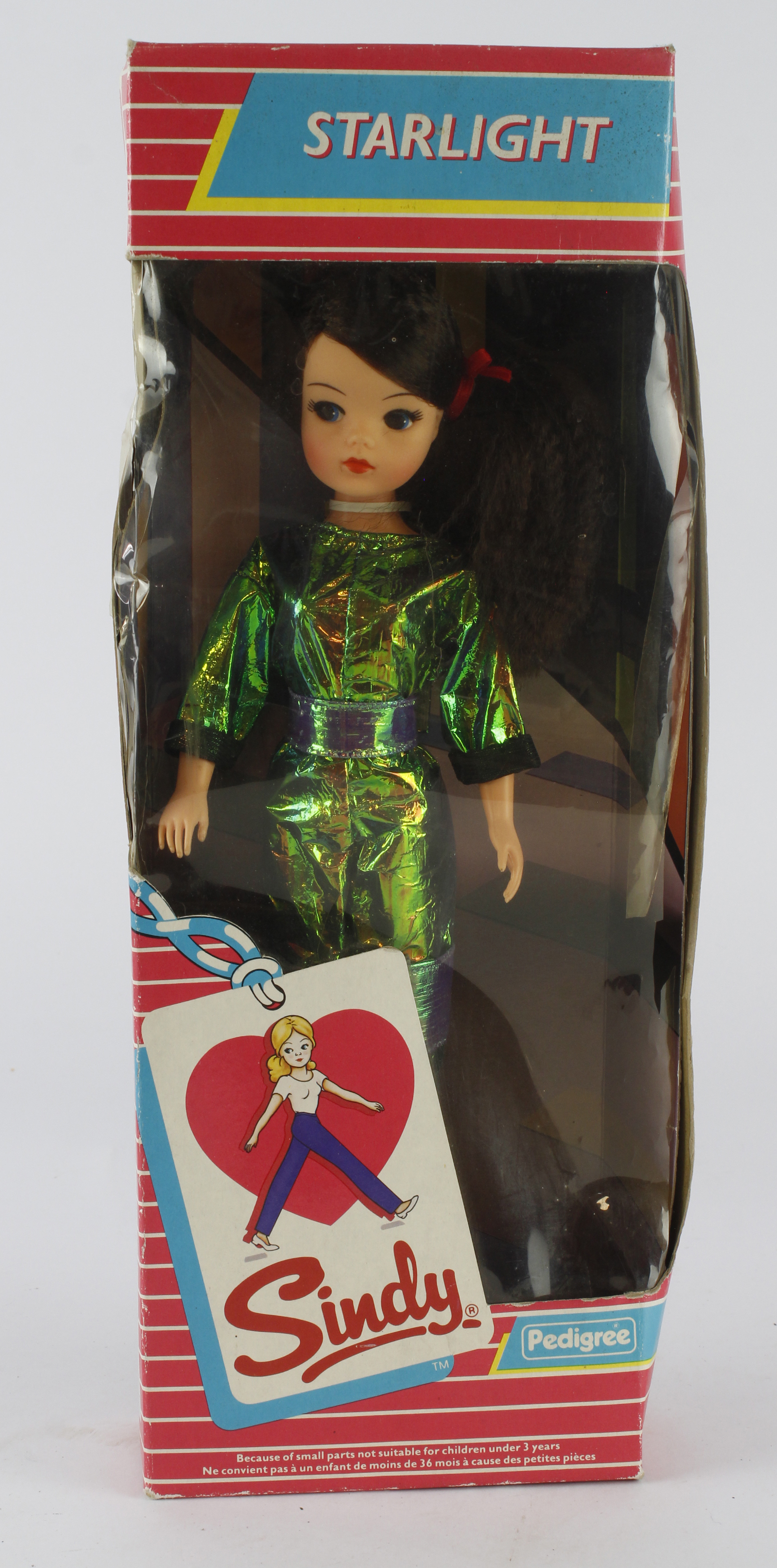 Sindy Starlight doll, by Pedigree (no. 42011), contained in original box