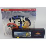 Hornby boxed OO gauge 3 Car train pack, together with a Bachmann boxed OO gauge Class 24 Bo Bo