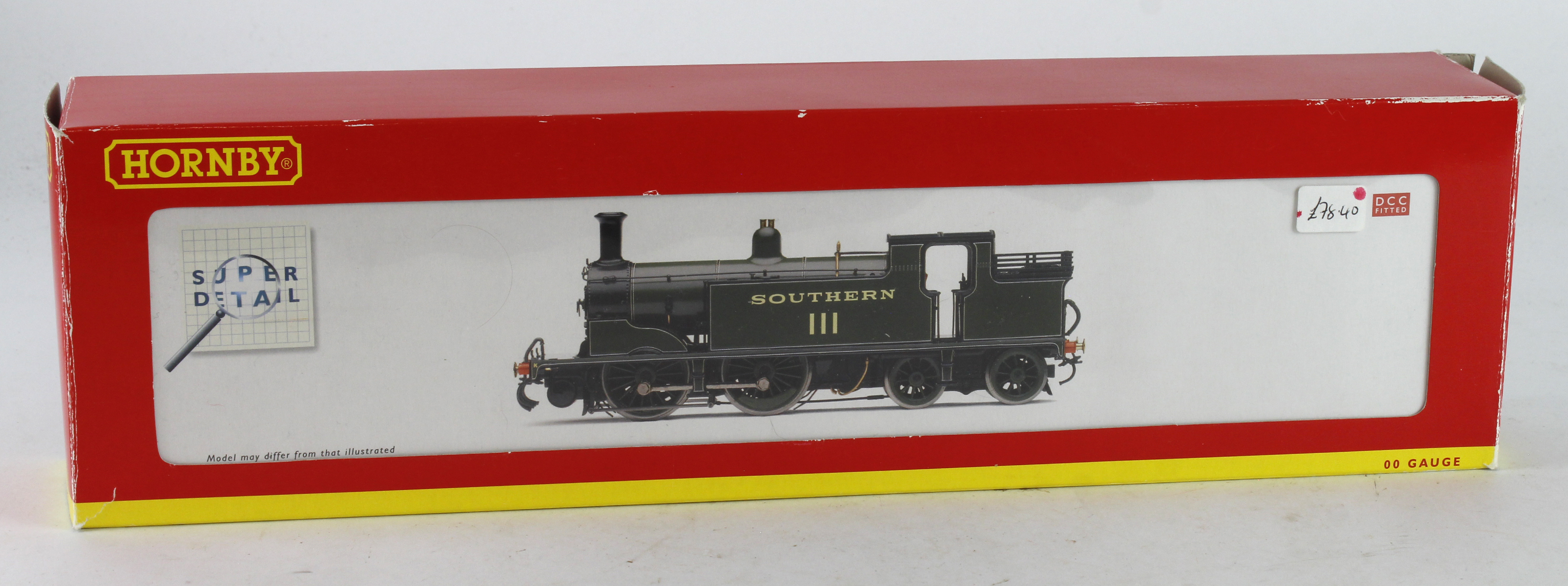 Hornby boxed OO gauge Class M7 Southern Region 0-4-4T Locomotive III (R2625X), Decoder Fitted
