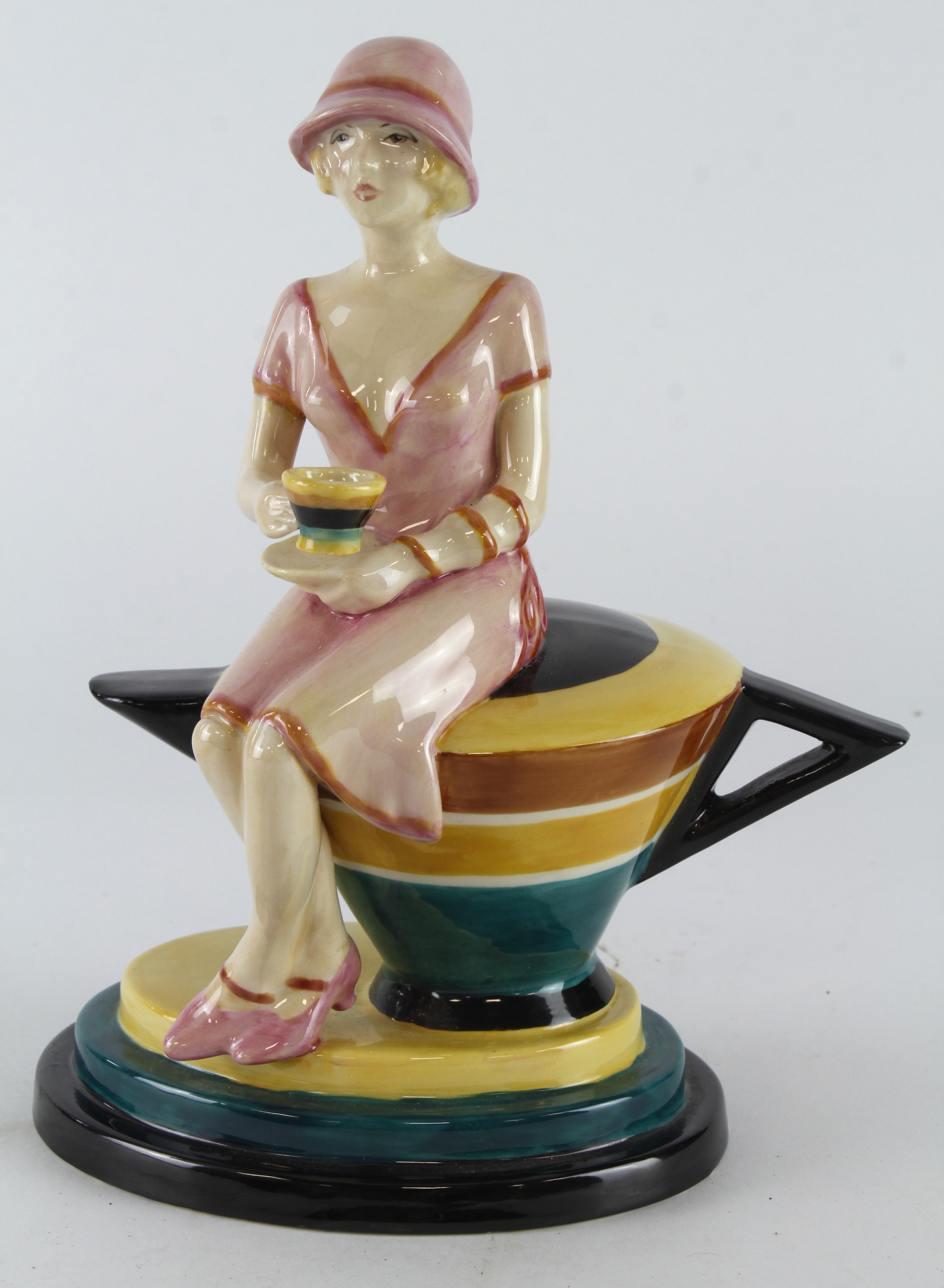 Kevin Francis (Peggy Davis Ceramics) 'Young Susie Cooper' porcelain figure, height 20.5cm approx.