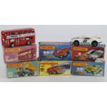 Matchbox. Six boxed Matchbox models (including 75 Series, Superfast & Rola Matics), comprising De