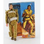 Marx Lone Ranger figure 'Tonto', contained in original box (sold as seen)