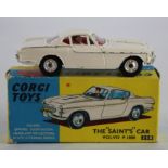 Corgi Toys, no. 258 'The Saints Car, Volvo P.1800', contained in original box