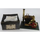 Stationary engine, height 24cm approx.