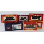 Locomotives. Seven boxed OO gauge locomotives, makers comprise Hornby, Bachmann, Airfix & Dapol