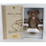 Steiff limited edition 'Teddy bear wih Roloplan', with certificate (1051/2000), height 30cm approx.,