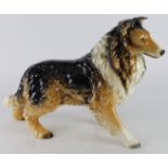 Goebel large Collie dog, makers mark to underside height 29.5cm, length 43cm approx.