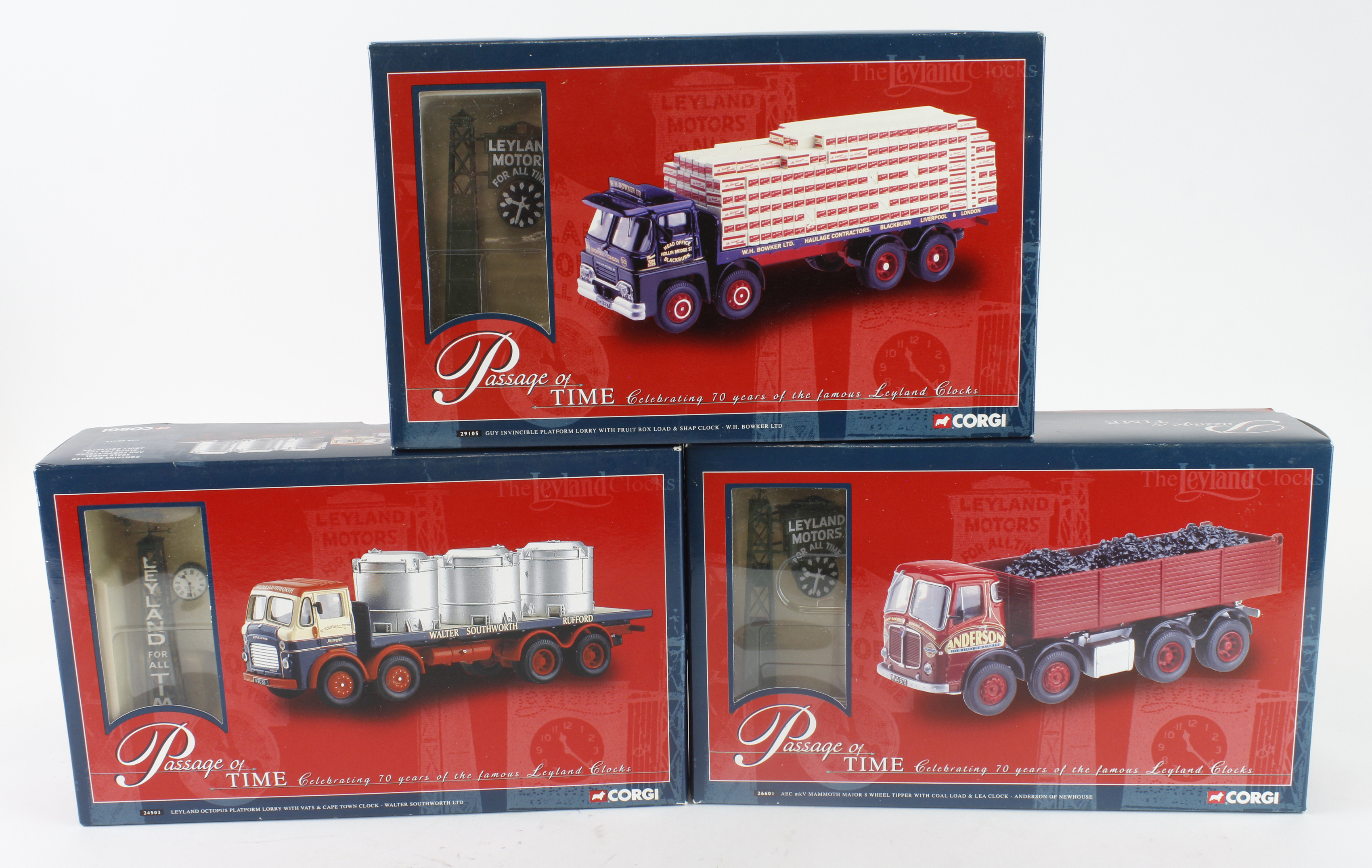 Corgi. Three boxed Corgi model lorries, from the 'Passage of Time' series, comprising nos. 24503,
