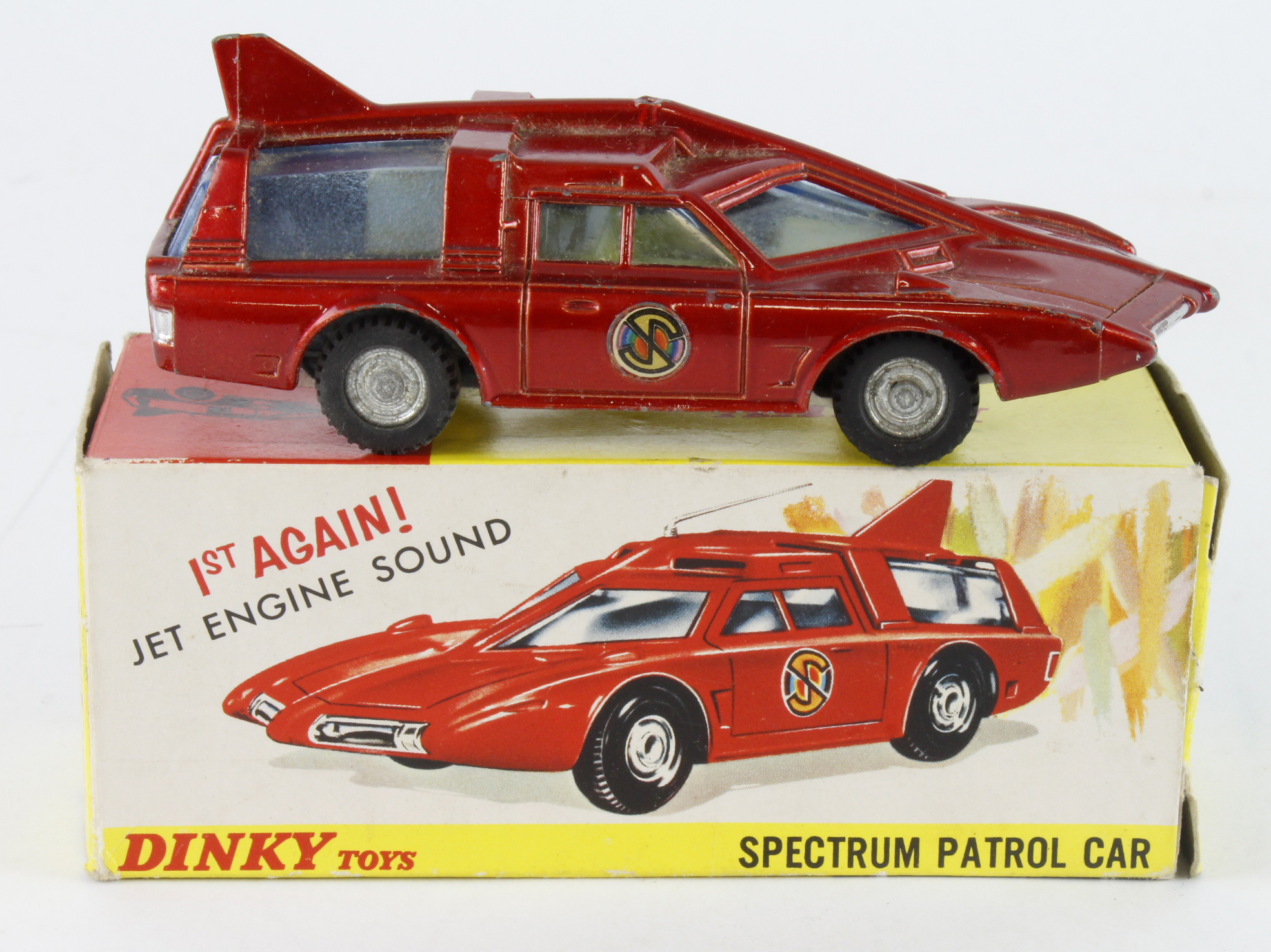 Dinky Toys, no. 103 'Captain Scarlet, Spectrum Patrol Car', contained in original box