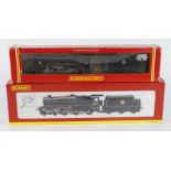 Hornby. Two boxed Hornby OO gauge locomotives, comprising BR 2-8-0 8F Class (R324); BR 4-6-0 Class