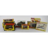 Corgi & Dinky. A group of seven boxed Corgi & Dinky models, including Dinky no. 438 'Ford D800