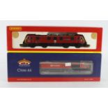 Bachmann / Hornby. Two boxed OO gauge locomotives, comprising Bachmann Class 66 Diesel 66152 'DB