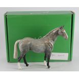 Beswick horse figure 'Grey Hunter' (H260), height 19.5cm, contained in original box
