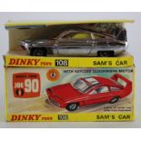 Dinky Toys, no. 108 'Sams Car' (Direct From Joe 90), insert lapel badge and instructions present,