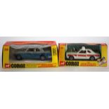 Corgi Toys. Two boxed Corgi 'Whizzwheels' models, comprising Rolls Royce Silver Shadow H.J. Mulliner