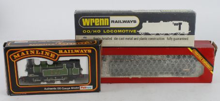 OO Gauge. Three boxed OO gauge locomotives, comprising Wrenn 2-6-4 Tank BR (W2218); Hornby BR Loco