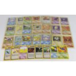 Pokemon. A collection of sixty-two English Pokemon WOTC Fossil cards (complete set), circa 1995 -