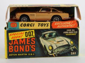 Corgi Toys, no. 261 'Special Agent 007, James Bonds Aston Martin DB5', with insert, instructions,