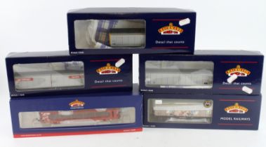 Bachmann. Six boxed Bachmann OO gauge wagons, comprising IPA Twin Double Deck Car Transporter (2