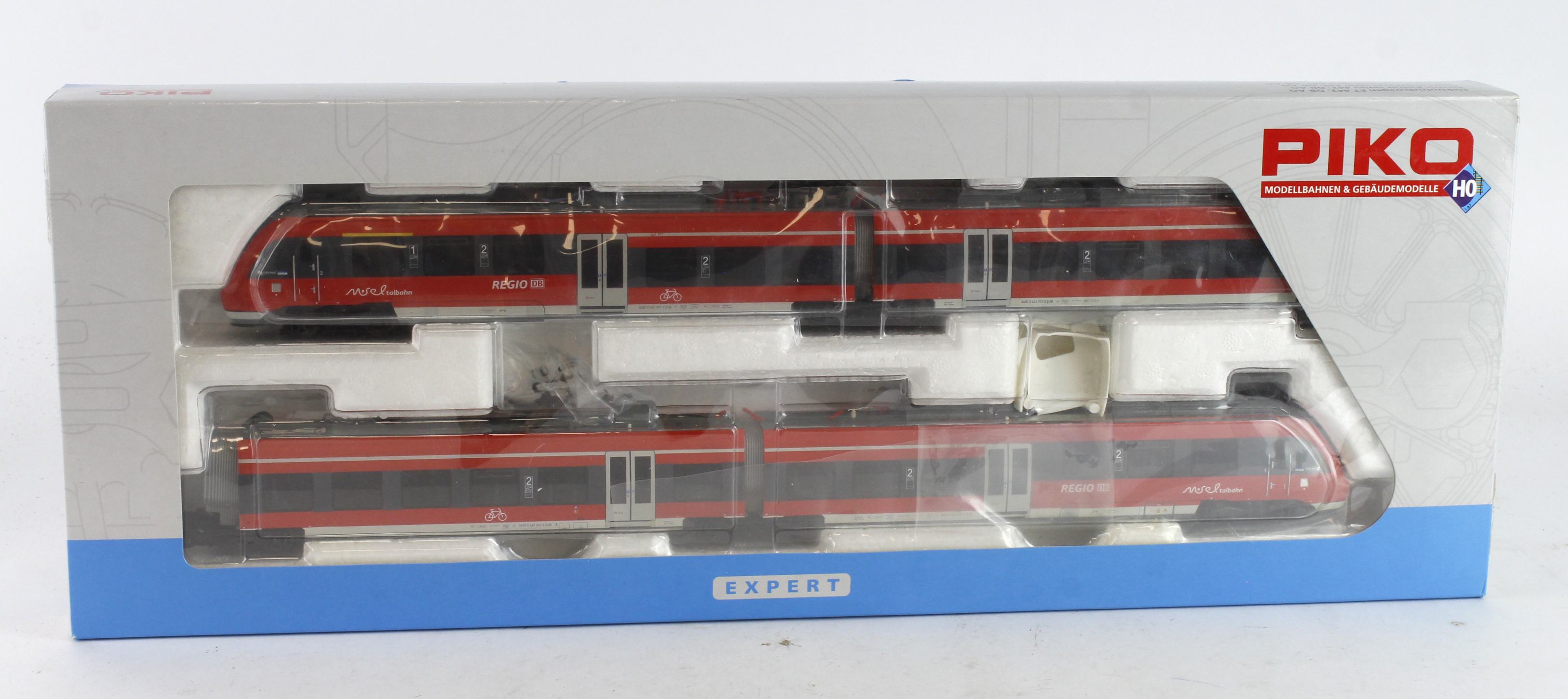 Piko boxed HO gauge DBAG 442 Talent 11 4 Car Railcar Regio DB Mosel Talbahn (59500)