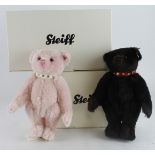 Steiff. Two boxed Steiff limited edition bears, both with certificates, comprising 'Alfie', no. 189,