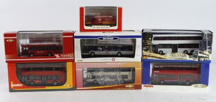 Creative Masters. Seven boxed Creative Masters bus and van models, comprising UKBUS2003,