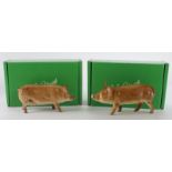 Beswick. Two boxed Beswick figures, comprising Tamworth Pig & Tamworth Sow, tallest 8.5cm approx.