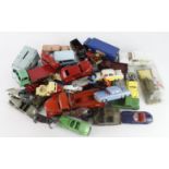 Diecast. A collection of various diecast, including Dinky, Spot On, Budgie, Tootsie Toy, Mettoy,