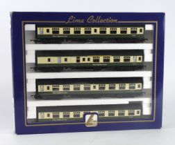 Lima OO gauge Four Passenger Coach set 'West Highland Line', contained in original box