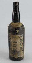 Crofts. One bottle of Crofts Vintage Port 1945 (bottled 1947), buyer collects or arranges own