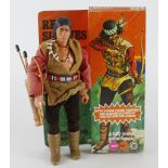 Marx Lone Ranger figure 'Red Sleeves', contained in original box (sold as seen)