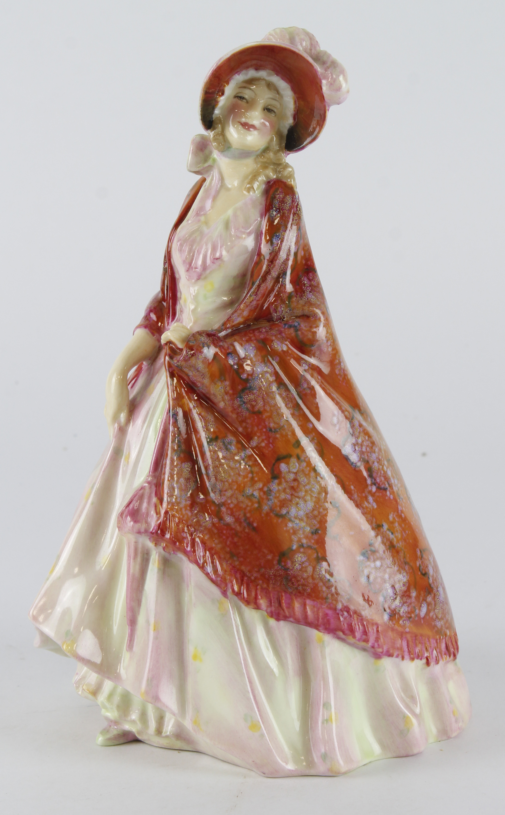 Royal Doulton figure 'The Paisley Shawl' (HN1392), early version, height 21cm approx.