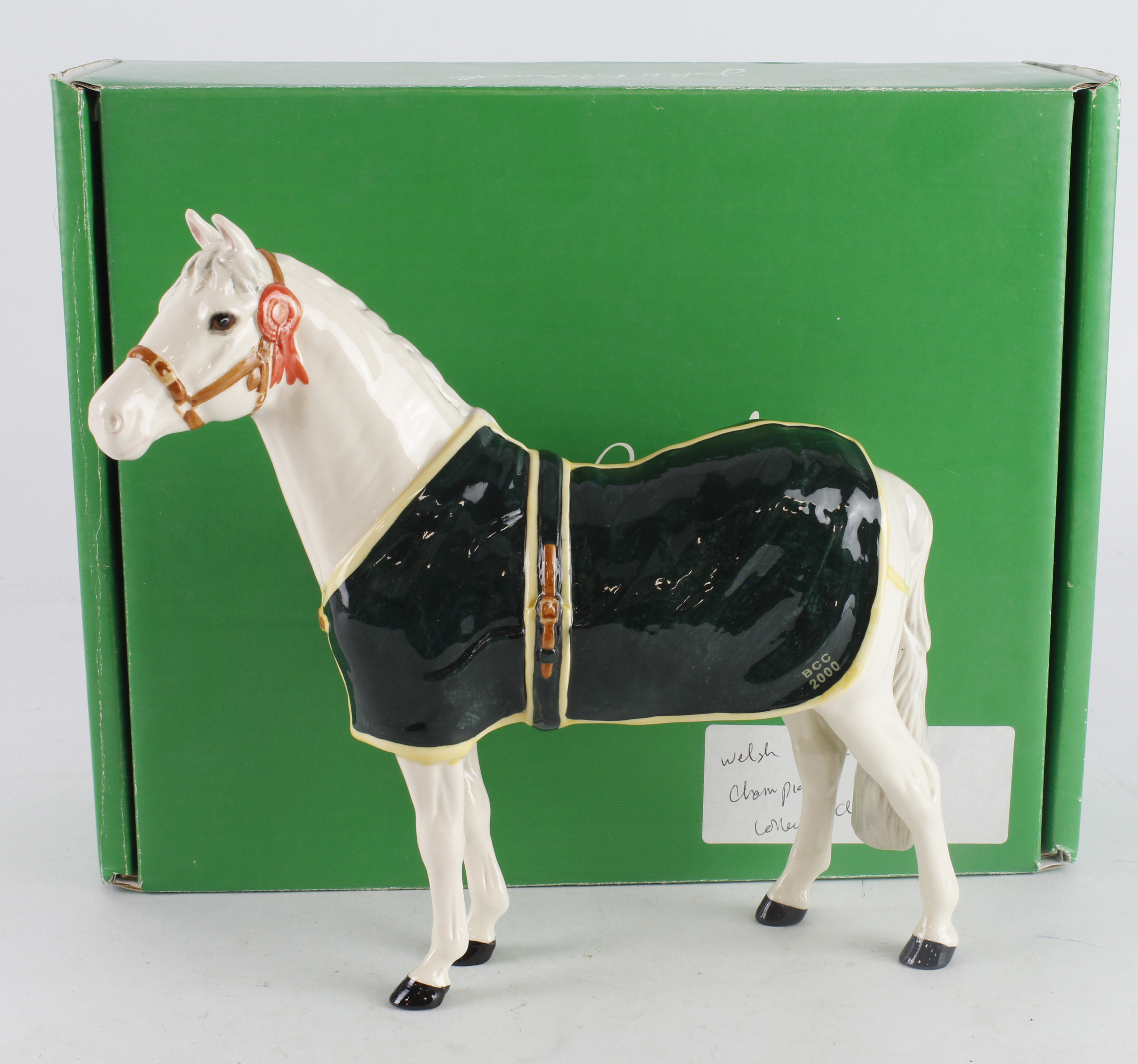 Beswick figure 'Welsh Mountain Pony, Champion' (BCC 2000), height 20cm, contained in original box
