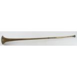 Kohler & Son. A large coaching horn by Kohler & Son, length 73cm approx.