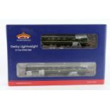 Bachmann boxed OO gauge locomotive 'Derby Lightweight 2 Car DMU BR Green with Speed Whiskers (32-