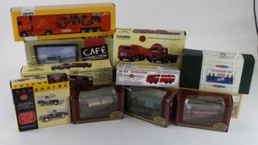 Corgi. Seven boxed Corgi model lorries, including, together with six other boxed models by Vanguard,