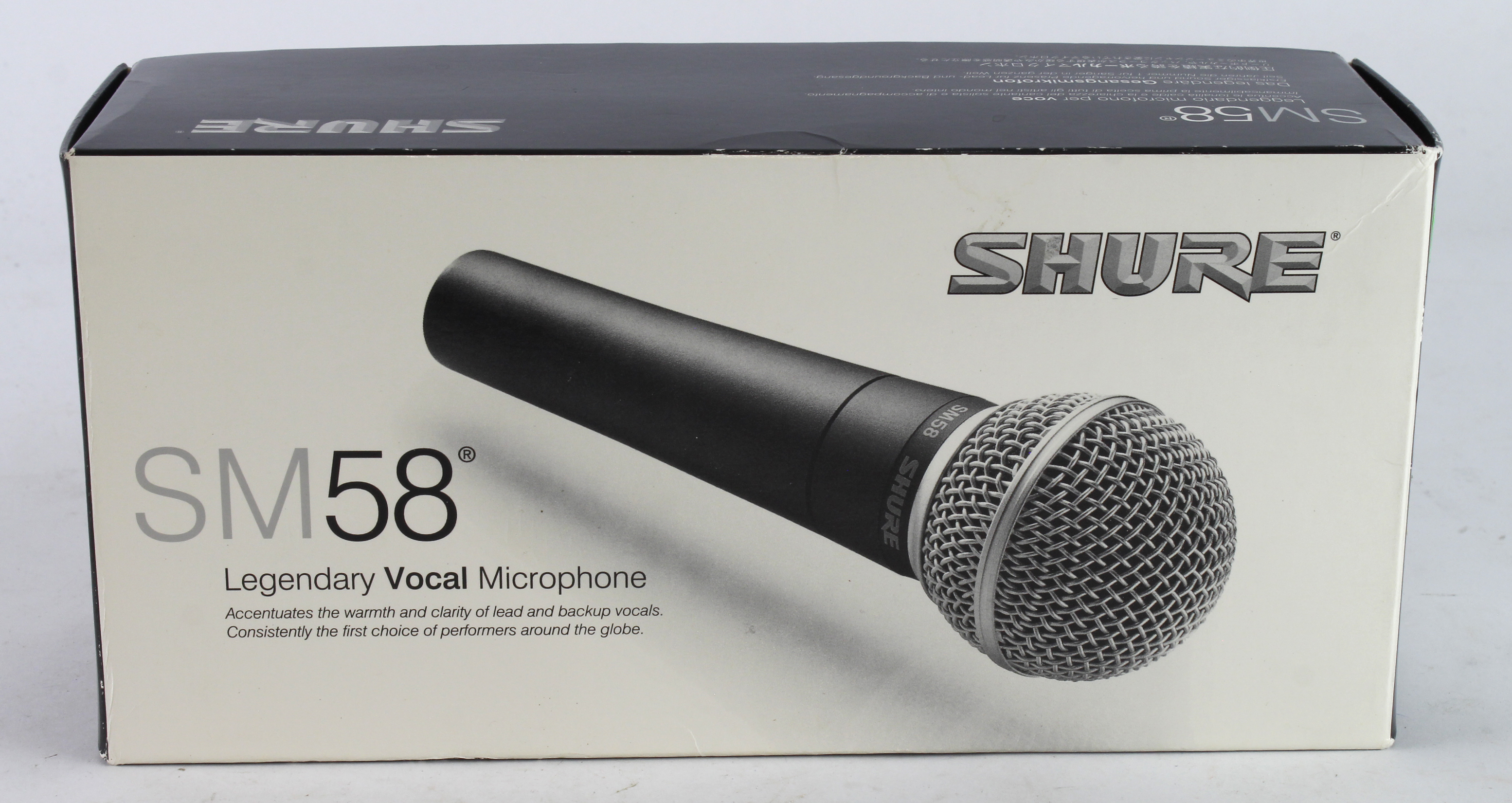 Shure SM58 Legendary Vocal Microphone, contained in original box