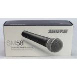 Shure SM58 Legendary Vocal Microphone, contained in original box