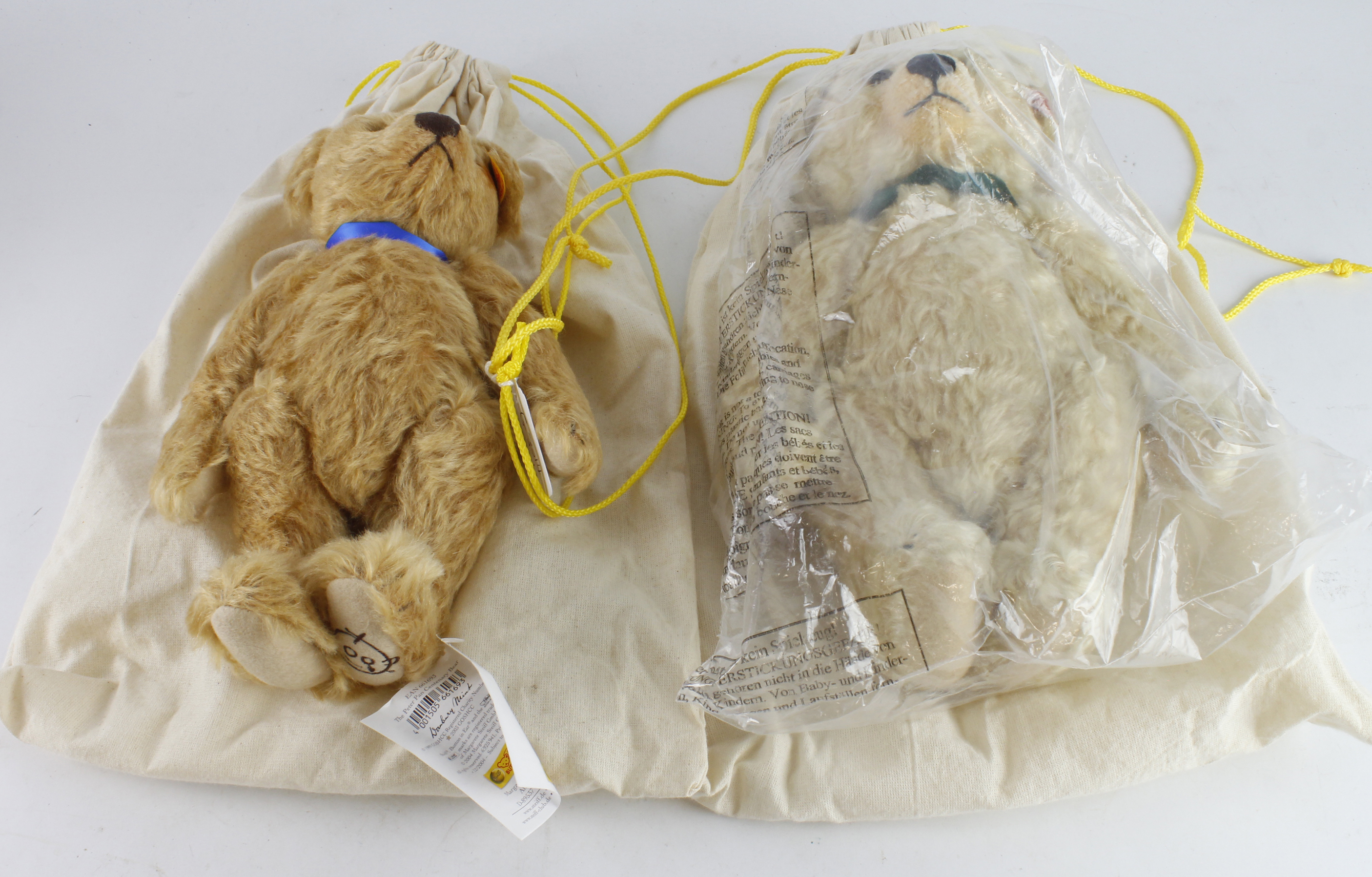 Steiff. Two Steiff limited edition bears, both with certificates in original bags, comprising 'The