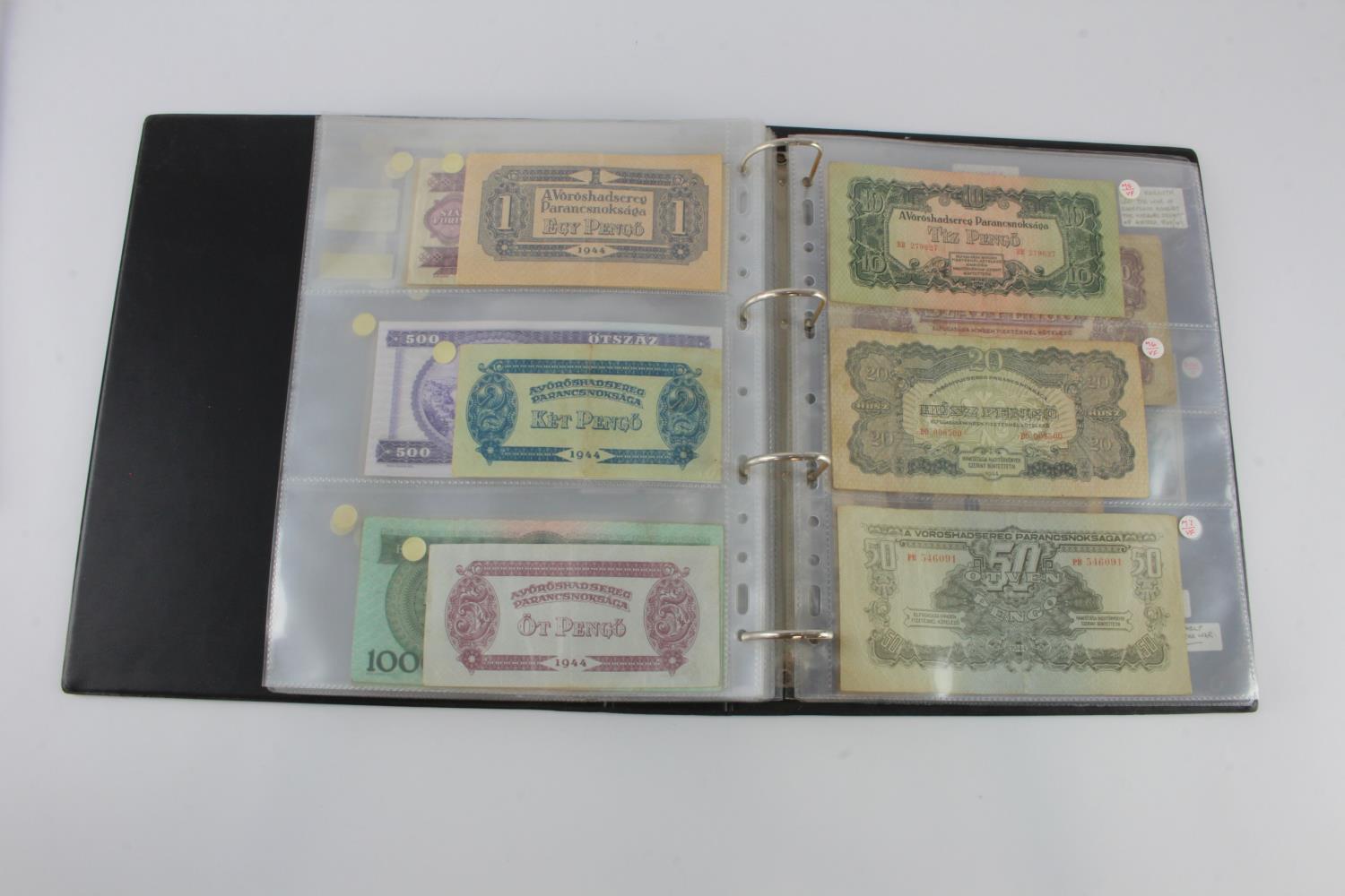 Hungary (52), collection in album, issues from 1840's to 1990's, including a group of B-Pengo - Image 25 of 31