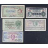 British Commonwealth (5), a group of King George VI portraits, East African Currency Board 1