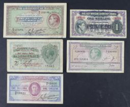 British Commonwealth (5), a group of King George VI portraits, East African Currency Board 1